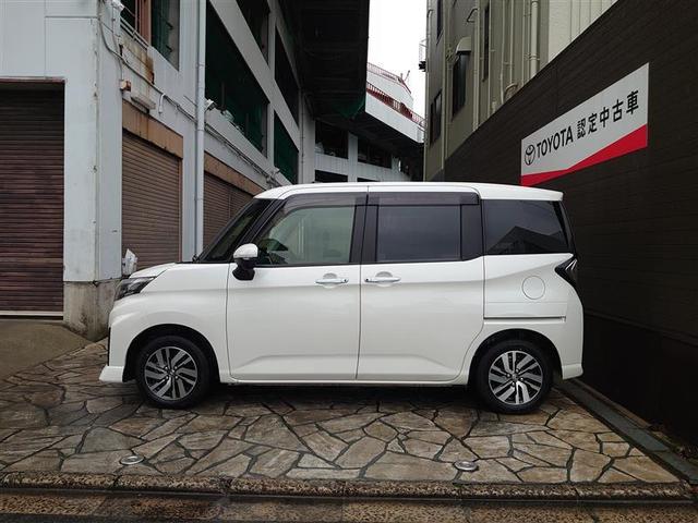 ルーミー カスタムＧ　アイドリング　両側電動ＳＤ　ＬＥＤヘット　バックビューモニター　衝突回避ブレーキ　フルフラット　スマートキー　メモリナビ　ワンセグＴＶ　クルーズコントロール　ＥＴＣ　ドライブレコーダー　１オーナー（4枚目）