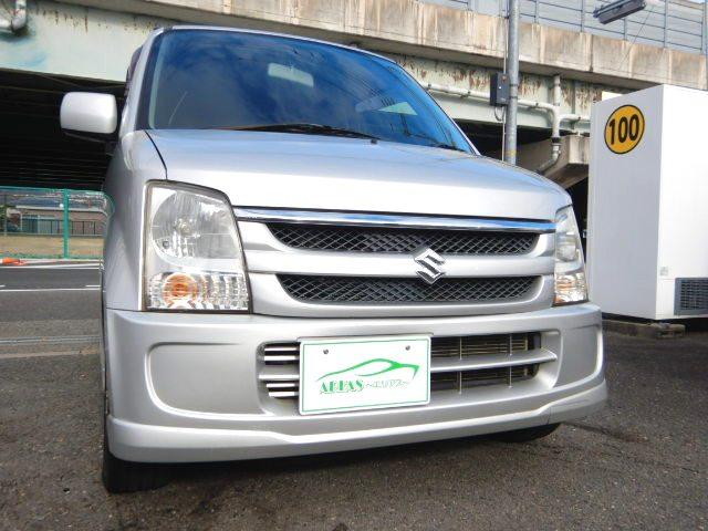 ワゴンR FX-Sリミテッド 4WD スマートキー リモコンエンジンスターター 禁煙車 シートヒーター ABS&タイミングチェーンベルト アルミホイール 電動格納ミラー ヘッドライトレベライザー 純正エアロ(5枚目)