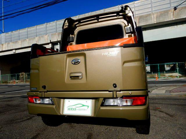 ハイゼットカーゴ デッキバンG SAIII 4WDFT-9ホワイトレタータイヤ LEDライト&FOG 衝突軽減&車線逸脱警報&VSC横滑り防止 ナビ地デジフルセグTV&バックカメラ BT接続 オーバーヘッドシェルフ 荷台マット&カバー 禁煙車(9枚目)