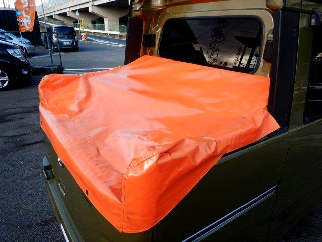 ハイゼットカーゴ デッキバンG SAIII 4WDFT-9ホワイトレタータイヤ LEDライト&FOG 衝突軽減&車線逸脱警報&VSC横滑り防止 ナビ地デジフルセグTV&バックカメラ BT接続 オーバーヘッドシェルフ 荷台マット&カバー 禁煙車(35枚目)