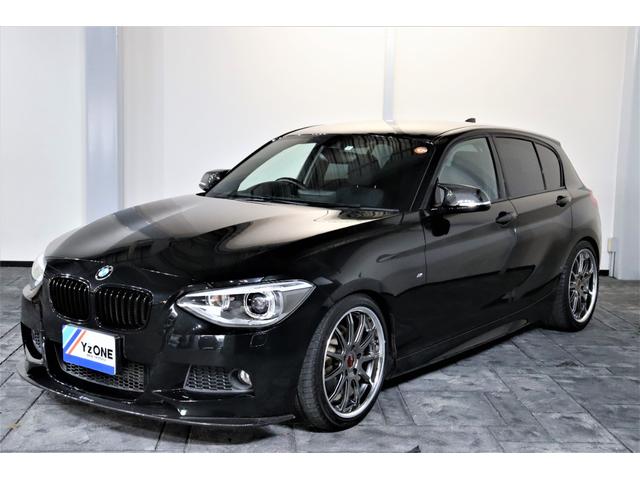 116i Msport 3DDesign ver. 3DDesignカーボンFリップ・EXECUTORSSR18インチホイール・blitz DAMPER ZZ-R車高調(8枚目)
