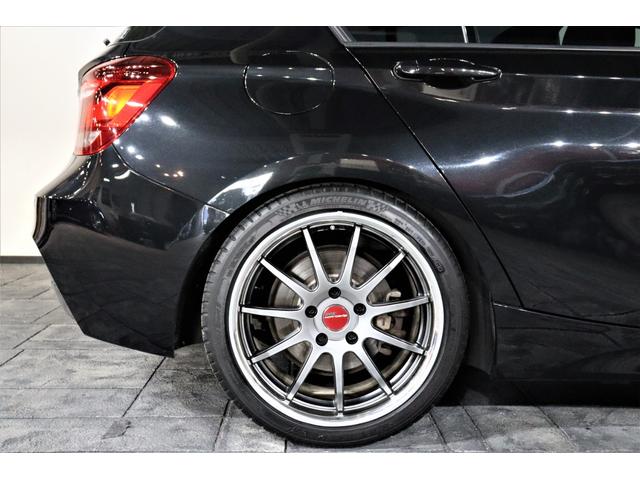 116i Msport 3DDesign ver. 3DDesignカーボンFリップ・EXECUTORSSR18インチホイール・blitz DAMPER ZZ-R車高調(36枚目)