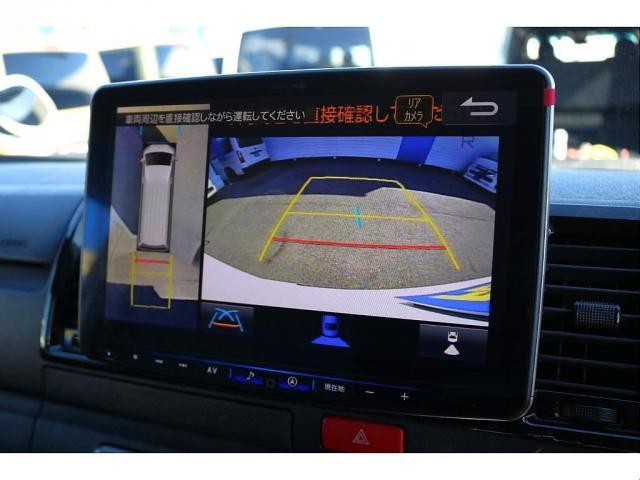 ハイエースバン スーパーGL ダークプライムII FLEXDelfinoフロントスポイラー FLEXDelf02 17インチ ナスカーホワイトレタータイヤ プレステージLEDテールランプ アルパイン11インチメカレスナビ アルパインツイーター ETC(4枚目)