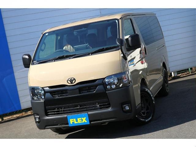 ハイエースバン ロングスーパーGL NEXUS TRAIL NT-1 16インチ ナスカーホワイトレタータイヤ クラシックLEDテールランプ アルパイン製11インチメカレスナビ ETC USB、HDMIポート 茶木目インテリアパネル3点(7枚目)