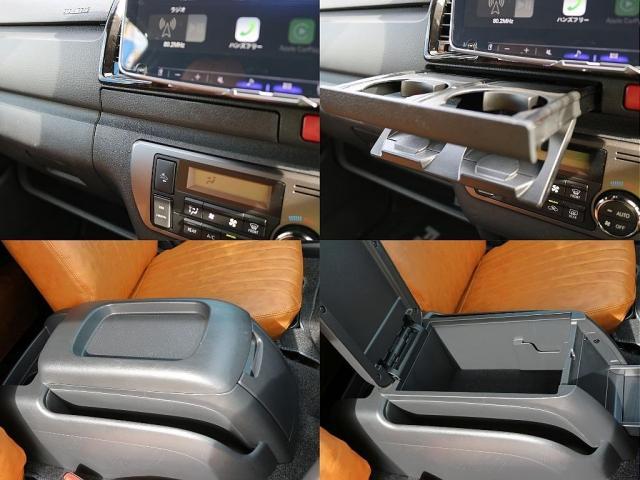 ハイエースバン スーパーGL ダークプライムII RENOCA角目 フェイスチェンジ 前後メッキラッピング アルルブルーオールペイント ディーン クロスカントリー 16インチアルミ ナスカーホワイトレタータイヤ クラシック LEDテールランプ ETC(16枚目)