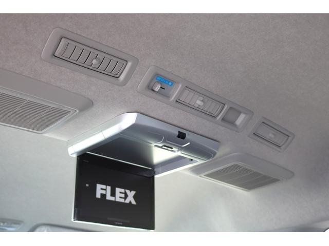 ハイエースワゴン GL T-FORCEスポイラー Delfinoオーバーフェンダー NEXUS TRAIL NT-1 TOYOオープンカントリータイヤ NEO TRACE LEDテール SMOKE カロッツェリア7インチナビ(23枚目)