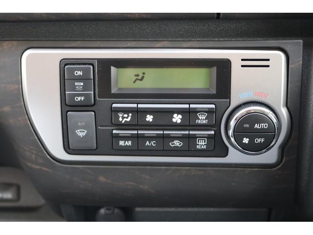 ハイエースワゴン GL T-FORCEスポイラー Delfinoオーバーフェンダー NEXUS TRAIL NT-1 TOYOオープンカントリータイヤ NEO TRACE LEDテール SMOKE カロッツェリア7インチナビ(25枚目)