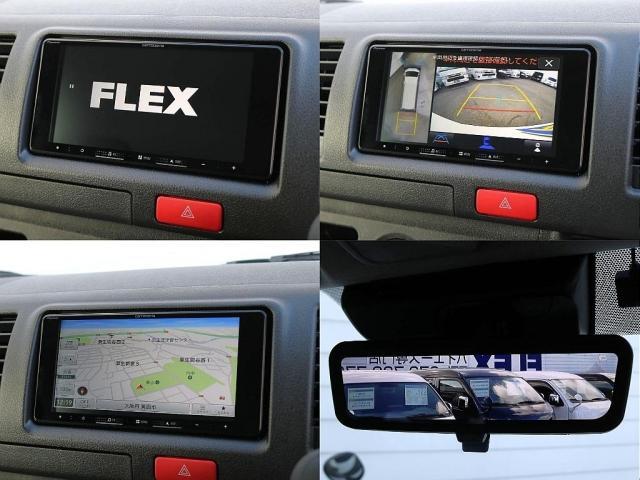 ハイエースバン ロングDX T-FORCEスポイラー FLEX Delfinoオーバーフェンダー バルベロスタイリングヘックス 17インチ ナスカーホワイトレタータイヤ プレステージ type2 LEDテールランプ シートカバー(5枚目)