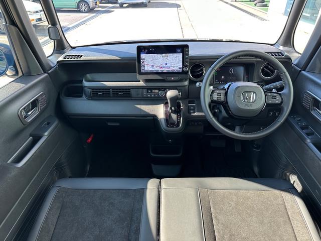 N-BOXカスタム ターボ 無限MUGENスタイリングセット フロントスポイラー サイドスポイラー リアスポイラー フロントグリル 9インチナビLXU-242NBi マルチビューカメラ ETC LEDフォグ 両側PSD 15AW(7枚目)