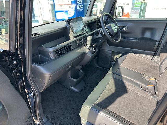 N-BOXカスタム ターボ 無限MUGENスタイリングセット フロントスポイラー サイドスポイラー リアスポイラー フロントグリル 9インチナビLXU-242NBi マルチビューカメラ ETC LEDフォグ 両側PSD 15AW(23枚目)