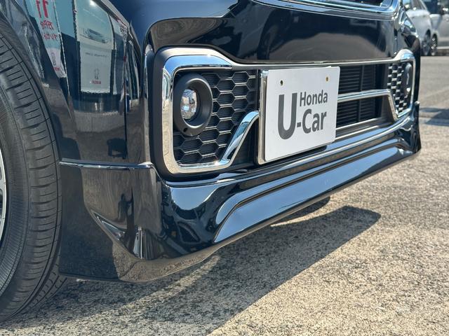 N-BOXカスタム ターボ 無限MUGENスタイリングセット フロントスポイラー サイドスポイラー リアスポイラー フロントグリル 9インチナビLXU-242NBi マルチビューカメラ ETC LEDフォグ 両側PSD 15AW(26枚目)