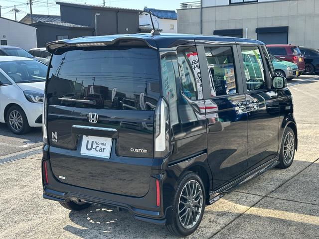 N-BOXカスタム ターボ 無限MUGENスタイリングセット フロントスポイラー サイドスポイラー リアスポイラー フロントグリル 9インチナビLXU-242NBi マルチビューカメラ ETC LEDフォグ 両側PSD 15AW(37枚目)