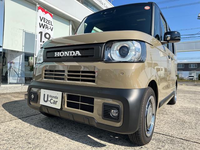 Ｎ－ＢＯＸジョイ ベースグレード　９インチナビＬＸＵ－２４２ＮＢｉ　ホンダコネクト　アクティブフェイスパッケージ　マルチビューカメラ　ＥＴＣ　サンシェード内蔵大型ルーフコンソール　デザートベージュパール２トーンカラー　ＬＥＤフォグ（15枚目）