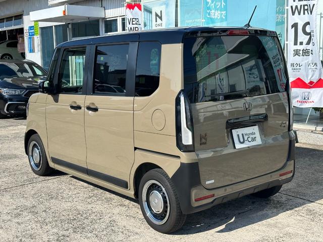 Ｎ－ＢＯＸジョイ ベースグレード　９インチナビＬＸＵ－２４２ＮＢｉ　ホンダコネクト　アクティブフェイスパッケージ　マルチビューカメラ　ＥＴＣ　サンシェード内蔵大型ルーフコンソール　デザートベージュパール２トーンカラー　ＬＥＤフォグ（18枚目）