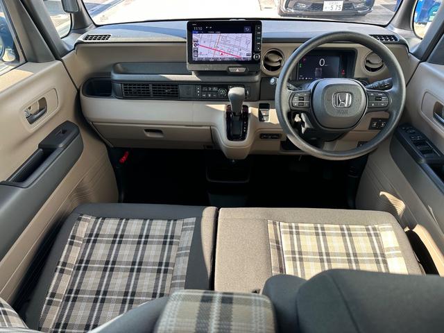 Ｎ－ＢＯＸジョイ ベースグレード　９インチナビＬＸＵ－２４２ＮＢｉ　ホンダコネクト　アクティブフェイスパッケージ　マルチビューカメラ　ＥＴＣ　サンシェード内蔵大型ルーフコンソール　デザートベージュパール２トーンカラー　ＬＥＤフォグ（24枚目）