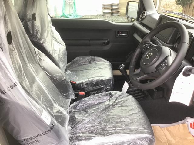 JC 登録済未使用車 マニュアル シフォンアイボリーM(9枚目)