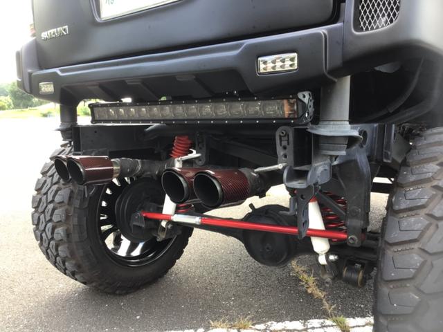 ワイルドウインド 12インチハイリフト エンジン30馬力UP 9インチナビ モンスター仕様 ショーカー ハイリフトモンスタージムニー(10枚目)
