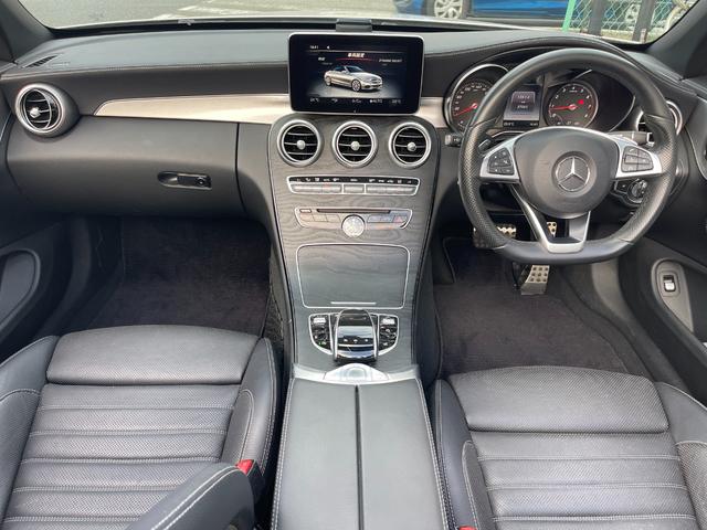 Cクラス C180カブリオレスポーツ 黒革 黒幌 アダプティプクルーズコントロール レーンキープ シートヒーター バックカメラ Bluetooth エアースカーフ(14枚目)