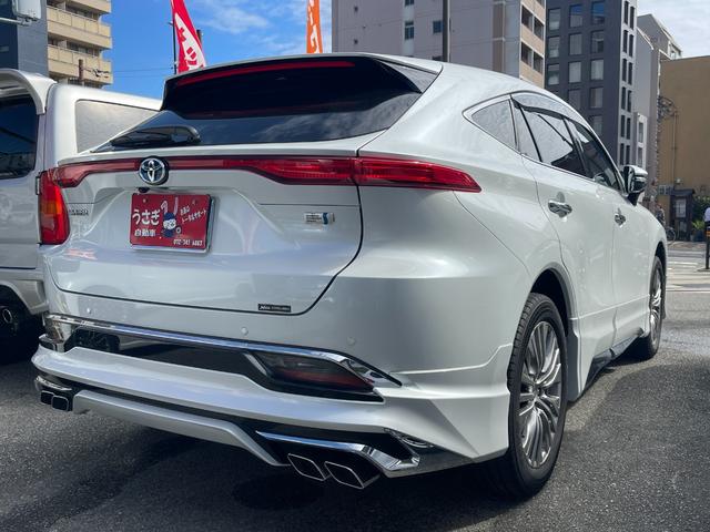 ハリアーハイブリッド Ｚ　レザーパッケージ　ワンオーナー　サンルーフ　モデリスタ　ステアリングヒーター　パワーバックドア　全方位カメラ　アダプティプクルーズコントロール　トヨタセーフティーセンス（7枚目）