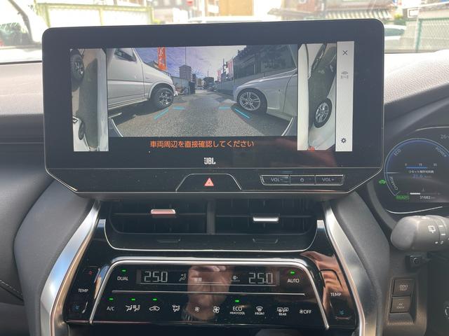 ハリアーハイブリッド Ｚ　レザーパッケージ　ワンオーナー　サンルーフ　モデリスタ　ステアリングヒーター　パワーバックドア　全方位カメラ　アダプティプクルーズコントロール　トヨタセーフティーセンス（12枚目）