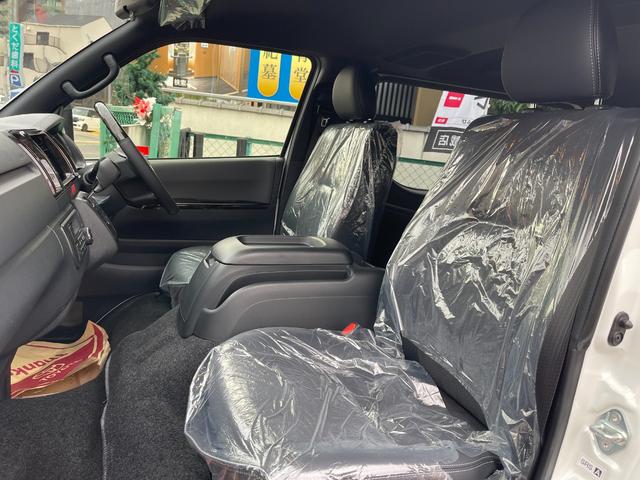 ハイエースバン スーパーGL ダークプライムII 寒冷地仕様 電動パワースライドドア 全方位360度カメラ スマートキー 登録済み未使用車(21枚目)