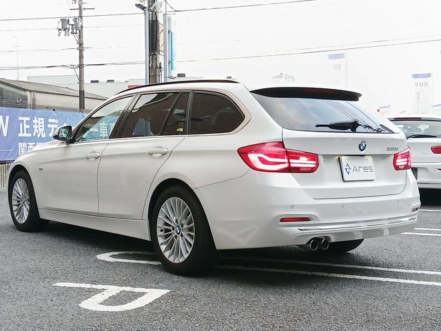 ３シリーズ ３２０ｉツーリング　ラグジュアリー　後期型　純正ナビ　Ｂカメラ　ＥＴＣ　本革内装　インテリジェントセーフティ　ＡＣＣ　ＬＣＷ　ＬＥＤヘッドライト　ヒーター付きパワーシート　電動リヤゲート　スマートキー　純正１７インチアルミホイール（16枚目）