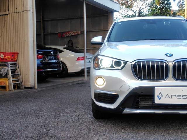 X1 xDrive 18d xライン ハイラインパッケージ 純正ナビ バックカメラ ミラー一体型ETC 本革内装 ヒーター付きパワーシート インテリジェントセーフティ パーキングサポート スマートキー 電動ハッチバック 純正18インチアルミホイール(19枚目)