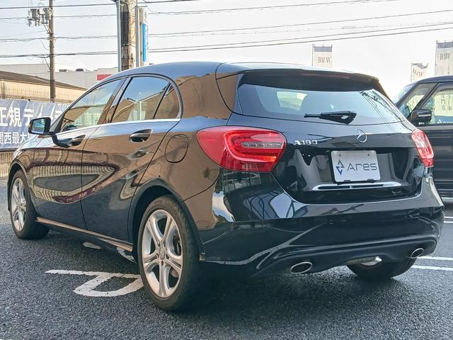 Aクラス A180 純正ナビ バックカメラ 地デジ ETC Bluetooth レーダーセーフティ クルーズコントロール ブラインドスポット パドルシフト 純正17インチアルミホイール HIDヘッドライト(16枚目)