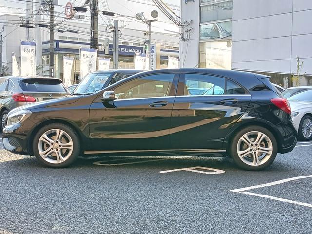 Aクラス A180 純正ナビ バックカメラ 地デジ ETC Bluetooth レーダーセーフティ クルーズコントロール ブラインドスポット パドルシフト 純正17インチアルミホイール HIDヘッドライト(17枚目)