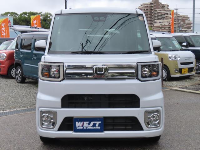 ウェイク GターボVS SAIII ユーザー買取車 純正8型SDナビ 全方位モニター ナビ連動ドライブレコーダー ETC 両側パワースライド LEDオートライト 純正15AW 革巻ステアリング アイドリングストップ 障害物センサー(5枚目)