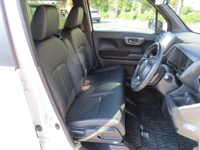 Ｎ－ＷＧＮカスタム Ｌ・ターボ　純正インターナビ　バックモニター　ＥＴＣ　ＬＥＤオートライト　フォグランプ　純正黒１５ＡＷ　革巻きステアリング　合皮レザーシート　シートヒーター　ホンダセンシング　アダプティブクルーズ　障害物センサー（51枚目）