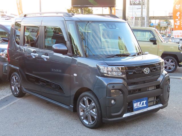 タント ファンクロスターボ　純正１０型メモリーナビ　全方位モニター　ナビ連動ドライブレコーダー　ＥＴＣ　両側パワースライド　ＬＥＤオートライト　フォグ　純正１５ＡＷ　革巻きステアリング　シートヒーター　スマアシ　障害物センサー（9枚目）