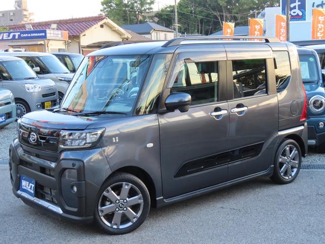 タント ファンクロスターボ　純正１０型メモリーナビ　全方位モニター　ナビ連動ドライブレコーダー　ＥＴＣ　両側パワースライド　ＬＥＤオートライト　フォグ　純正１５ＡＷ　革巻きステアリング　シートヒーター　スマアシ　障害物センサー（10枚目）