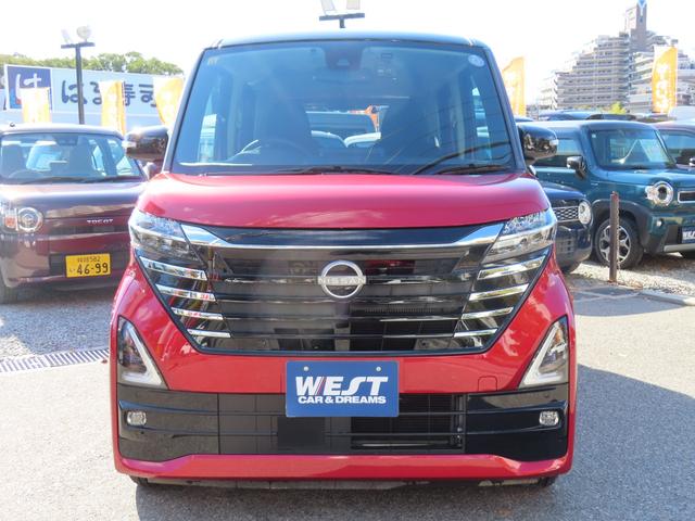 ルークス ハイウェイスター　Ｘ　社外メモリーナビ　全方位カメラ　前後ドラレコ　ＥＴＣ　左側パワースライドドア　ＬＥＤオートヘッドライト　ＬＥＤフォグ　純正１４ＡＷ　　障害物センサー　衝突軽減ブレーキ　オートリトラミラー　アイスト（5枚目）