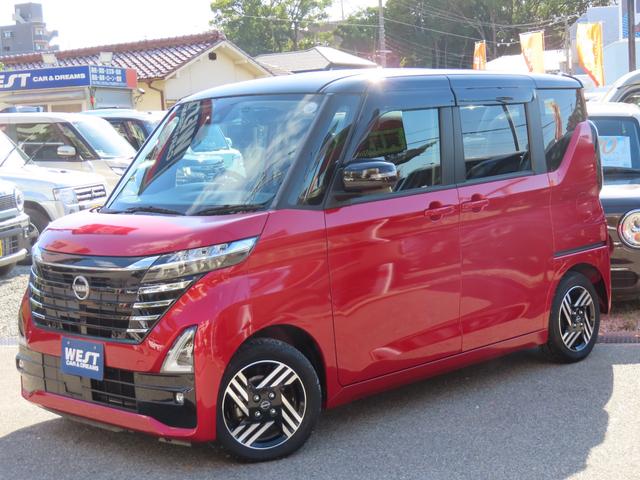 ルークス ハイウェイスター　Ｘ　社外メモリーナビ　全方位カメラ　前後ドラレコ　ＥＴＣ　左側パワースライドドア　ＬＥＤオートヘッドライト　ＬＥＤフォグ　純正１４ＡＷ　　障害物センサー　衝突軽減ブレーキ　オートリトラミラー　アイスト（10枚目）