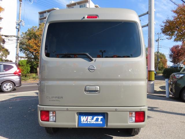 クリッパーバン GXターボ 純正オーディオ 両側パワースライドドア LEDオートライト フォグランプ シートヒーター フルフラットシート ラバーマット バイザー リアヒーター アイドリングストップ スマートキー PUSHスタート(6枚目)