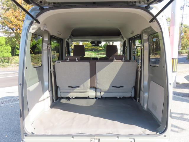 クリッパーバン GXターボ 純正オーディオ 両側パワースライドドア LEDオートライト フォグランプ シートヒーター フルフラットシート ラバーマット バイザー リアヒーター アイドリングストップ スマートキー PUSHスタート(49枚目)