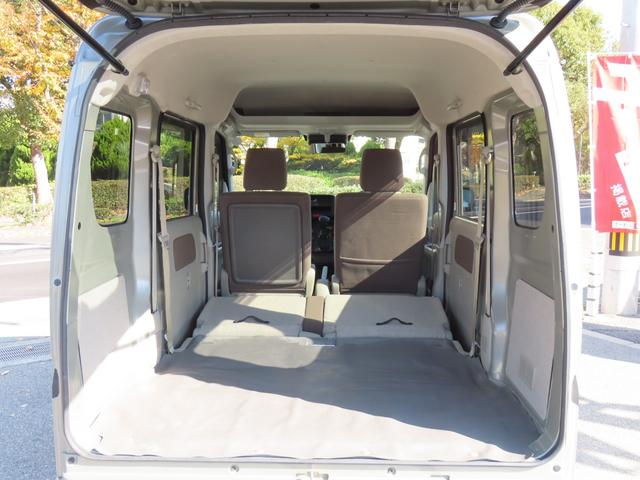 クリッパーバン GXターボ 純正オーディオ 両側パワースライドドア LEDオートライト フォグランプ シートヒーター フルフラットシート ラバーマット バイザー リアヒーター アイドリングストップ スマートキー PUSHスタート(51枚目)