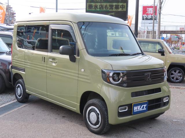 N-VAN+スタイル ファン・ターボホンダセンシング 4WD 社外ディスプレイオーディオ Bluetoorh バックモニター 前後ドラレコ ETC LEDオートライト LEDフォグ OPグリル OPエンブレム OPドアミラーカバー アダプティブクルーズ(9枚目)