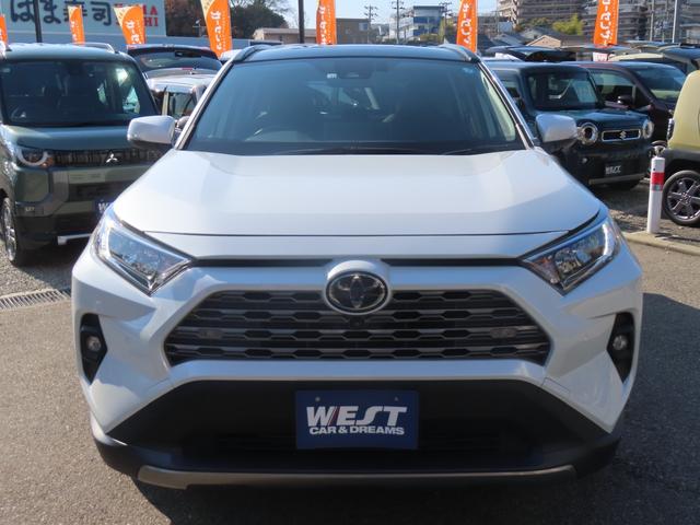 RAV4 純正10.5型ナビ 全方位カメラ ETC2.0 パワーシート パワーバックドア ハンドルヒーター シートヒーター シートクーラー クルコン 純正19AW Pセンサー 革巻ステアリング サンルーフ(5枚目)