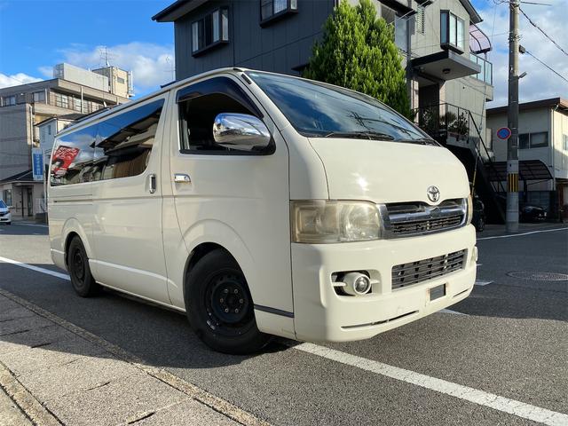 ハイエースバン ロングスーパーＧＬ　４ＷＤ　ローダウン　ナビ　バックカメラ（4枚目）