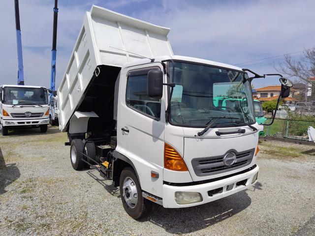 ヒノレンジャー 　４ｔ土砂禁ダンプ　走行距離２１６６２１ｋｍ　積載量３２００ｋｇ　２１０馬力　ＥＴＣ（11枚目）