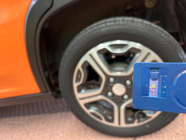 ハスラー Ｘターボ　レーダーブレーキサポート　禁煙車　ナビ　ＥＴＣ　バックカメラ　スマートキー　シートヒーター　２トーンカラー　ＨＩＤヘッドライト　オートエアコン　アイドリングストップ　横滑り防止機能　純正１５ＡＷ（60枚目）