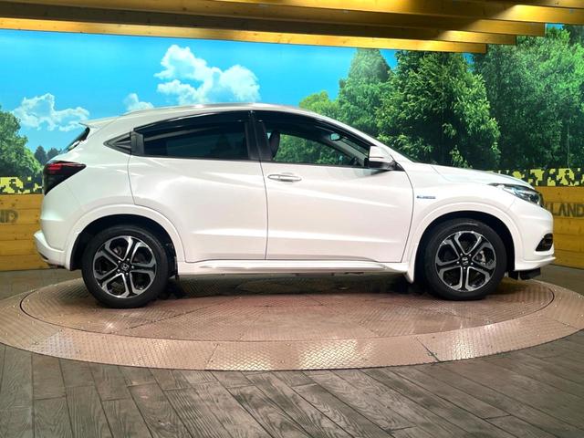 ヴェゼル ハイブリッドＺ・ホンダセンシング　純正ＳＤナビ　バックカメラ　衝突被害軽減システム　レーダークルーズ　禁煙車　レザーシート　ドラレコ　スマートキー　ＬＥＤヘッド　ビルトインＥＴＣ　車線逸脱警報　オートライト　デュアルエアコン（23枚目）