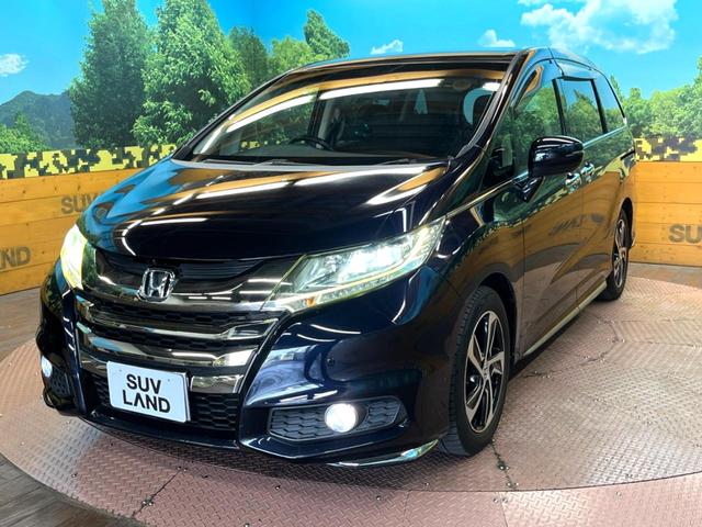 オデッセイ アブソルート 純正ナビ 後席モニター 両側電動スライドドア 衝突軽減ブレーキ クルーズコントロール ハーフレザーシート フルセグ Bluetooth LEDヘッドライト 純正17AW クリアランスソナー 禁煙車(51枚目)