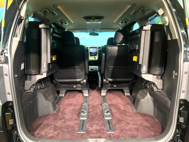 ヴェルファイア 2.4Z ゴールデンアイズII BIG-X9型ナビ フリップダウンモニター 両側電動スライドドア クルーズコントロール ハーフレザーシート パワーバックドア フルセグ HIDヘッドライト Bluetooth 純正18インチアルミ(28枚目)