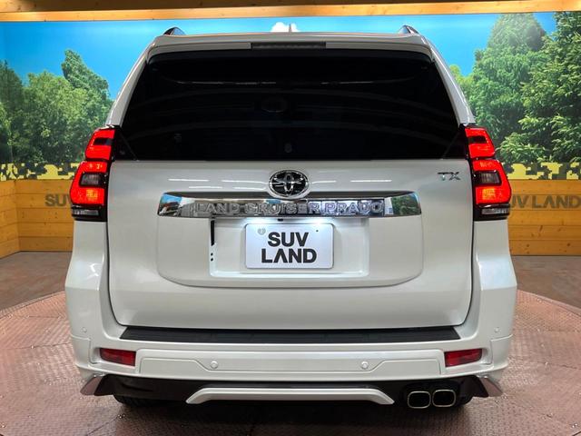 ランドクルーザープラド ＴＸ　Ｌパッケージ　モデリスタエアロ　サンルーフ　メーカナビ　パノラミックビューモニター　レーダークルーズコントロール　ウッドコンビステア　シートベンチレーション　デジタルインナーミラー　ＥＴＣ２．０　ＬＥＤヘッド（16枚目）