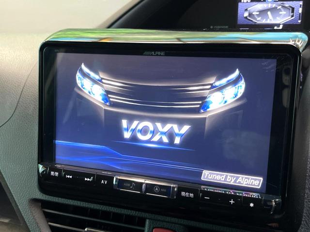 ヴォクシー Ｖ　アルパインナビ　フリップダウンモニター　バックカメラ　プリクラッシュセーフティー　ＥＴＣ　ＬＥＤヘッドライト　クルーズコントロール　純正１５インチアルミ　オートマチックハイビーム　Ｂｌｕｅｔｏｏｔｈ（3枚目）