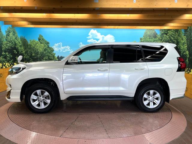 ランドクルーザープラド ＴＸ　モデリスタエアロ　サンルーフ　レーダークルーズコントロール　衝突軽減ブレーキ　オートマチックハイビーム　ＳＤナビ　Ｂｌｕｅｔｏｏｔｈ　フルセグ　ＬＥＤヘッド　クリアランスソナー　禁煙車　ベージュ内装（24枚目）