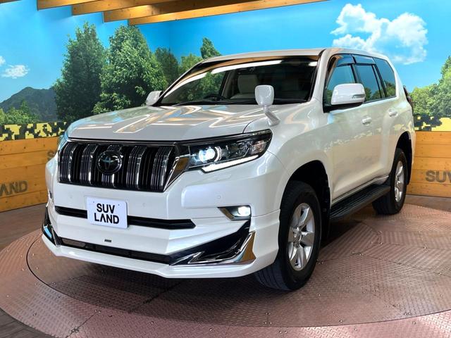 ランドクルーザープラド ＴＸ　モデリスタエアロ　サンルーフ　レーダークルーズコントロール　衝突軽減ブレーキ　オートマチックハイビーム　ＳＤナビ　Ｂｌｕｅｔｏｏｔｈ　フルセグ　ＬＥＤヘッド　クリアランスソナー　禁煙車　ベージュ内装（26枚目）